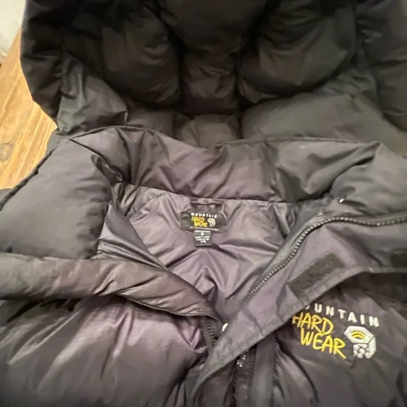 MOUNTAIN HARDWEAR 650 CONDUIT SUBZERO DOWN JACKET MENS XL PTP 27 AWSOME BLACK - Picture 6 of 8